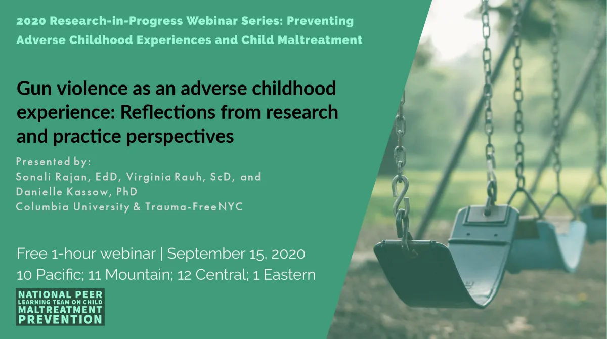 Gun violence as an adverse childhood experience